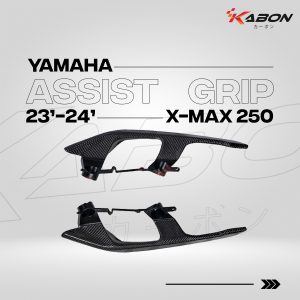 KABON YAMAHA X-MAX 250 CONNECTED 2023-2025 CARBON ASSIST GRIP
